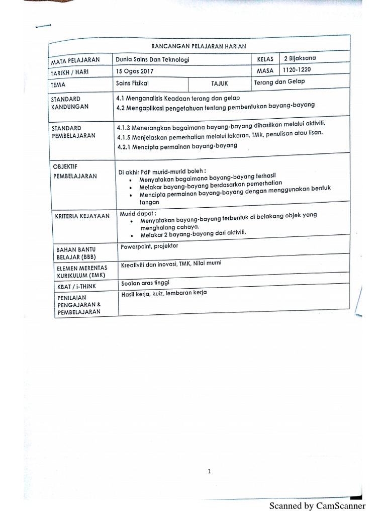 RPH Terbaru | PDF