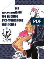 CNDH-El derecho de los pueblos y comunidades indígenas a la consulta