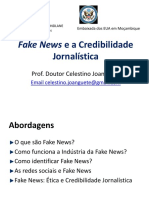 Fake News e a Credibilidade Jornalística