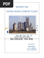 Report On JAypee Cement