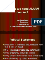 Why Do We Need ALARM Course