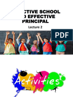 Effective School and Effective Leadership