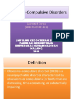 Obsessive Compulsive Disorders