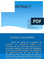 Contract: Submitted By:-Kuldeep Saurabh Mukesh Shubham Dua