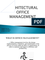 Architectural Office Management
