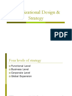 Organizational Design & Strategy: 4 Levels & Global Expansion