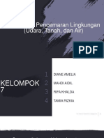 IDENTIFIKASI PENCEMARAN LINGKUNGAN