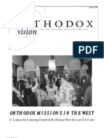 Summer 1998 Orthodox Vision Newsletter, Diocese of The West