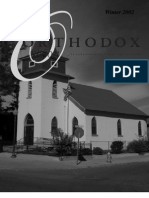 Winter 2002 Orthodox Vision Newsletter, Diocese of the West