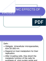 Pathogenic Effects of Viruses