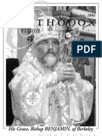 Spring 2004 Orthodox Vision Newsletter, Diocese of The West