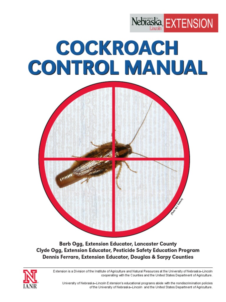 Cockroach Manual PDF | PDF | Asthma | Allergen