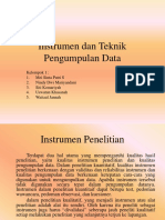 BAB 12 Instrumen Dan Teknik Pengumpulan Data