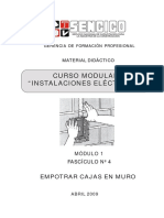 Empotrar Cajas en Muros (Modulo 4)