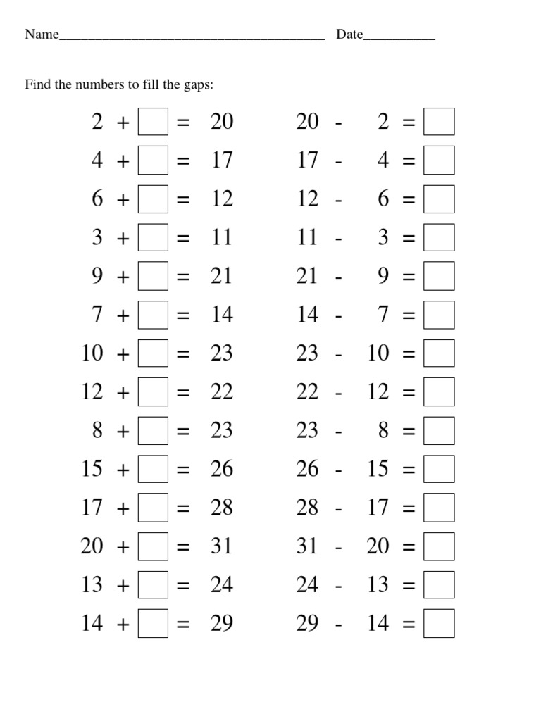 Name - Date | PDF