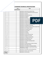 6.5.7 Civil and Structural STD - Specification