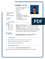 CV Muhammad Faiz Zulhuda