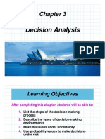 (QM) Chapter 03 - Decision Analysis