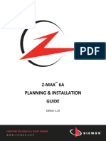 Z-MAX 6A Planning and Installation Guide - Ed1.13