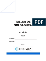 Taller de soldadura 4° ciclo C10