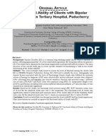 Functional Ability of Clients with Bipolar Disorders in Tertiary Hospital, Puducherry.pdf