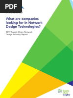 2017 Supply Chain Network Design Industry Report Final