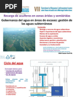 Plenaria 1 Custodio Recarga en Zonas Aridas