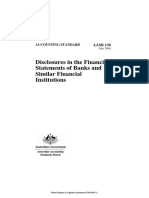 Disclosures in The Financial Statements of Banks and Similar Financial Institutions