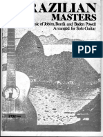 Brazilian Masters The Music, Jobim Bonfa and Baden Powell Arranged For Solo Guitar Guitar Scores TRO Hollis Music Inc PDF