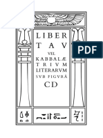 Crowley - Liber Tau Vel Kabbalæ Trium Literarum Sub Figurâ CD