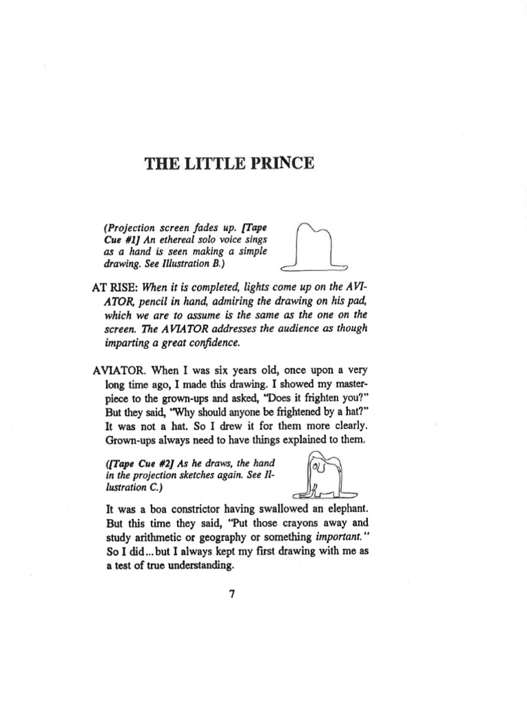 The Little Prince Script | PDF
