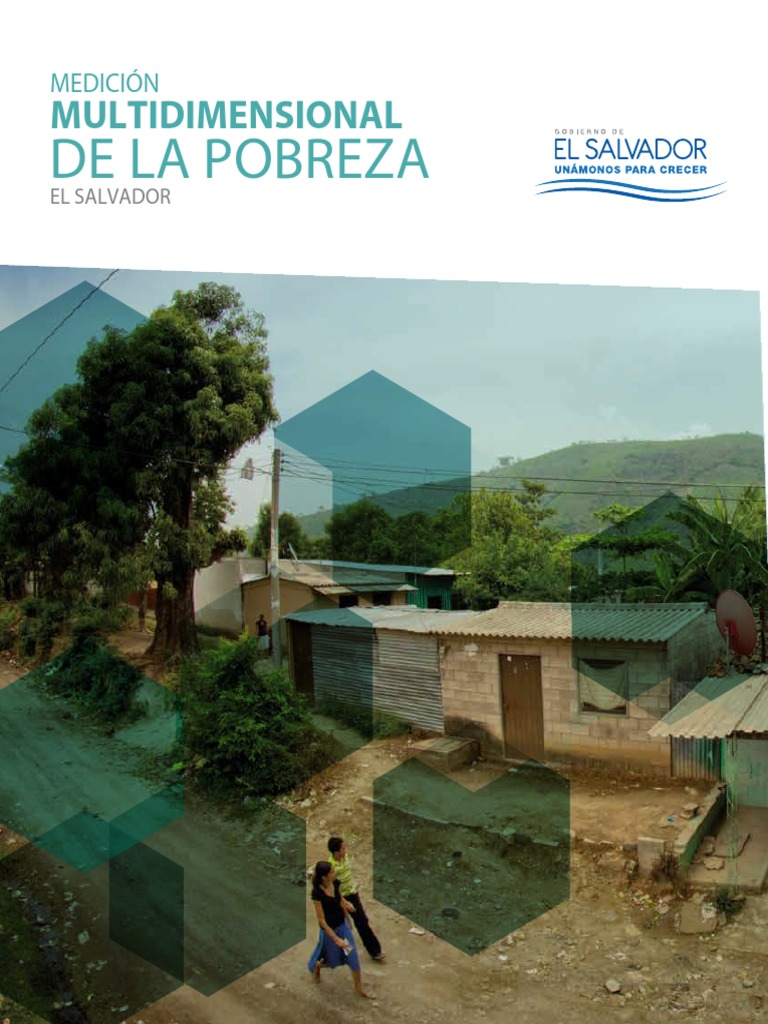 Medición Multidimensional de La Pobreza El Salvador | PDF | Pobreza ...