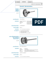 Bimetal Thermometers: Econ Pyrometers For Flue Gases Fixed Insert