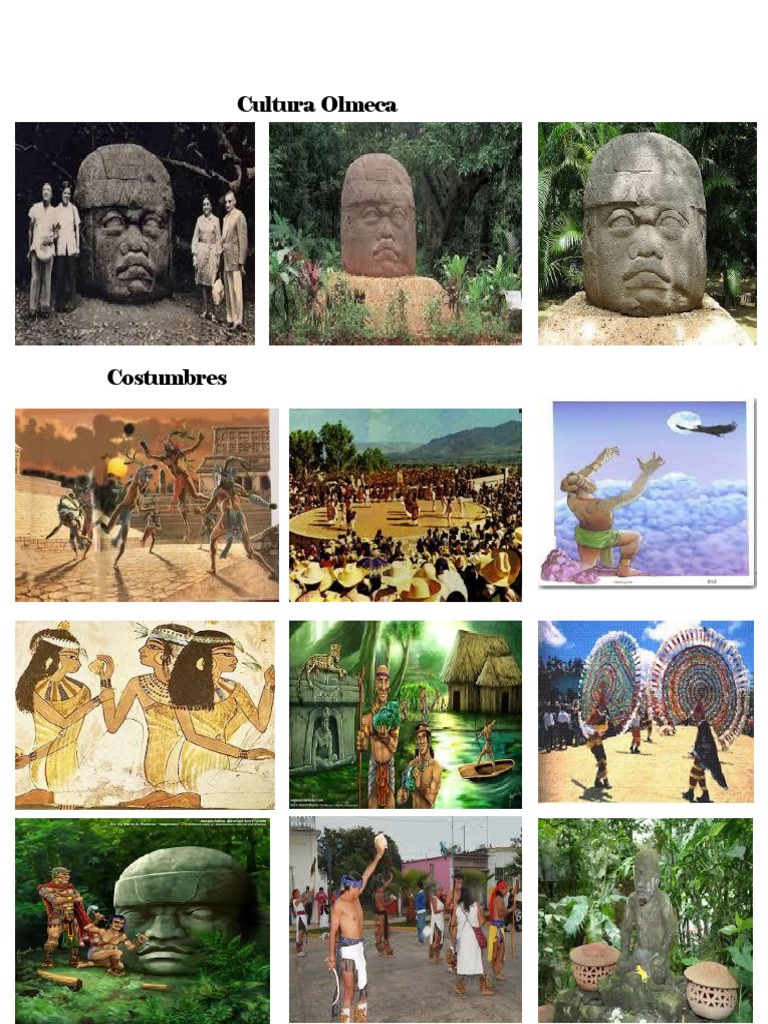 Cultura Olmeca Mesoamérica Arqueología