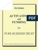Activating Funding Pure Business Trust