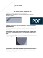 Pasos Realizacion de Pieza Tarea 1 Sesion 3