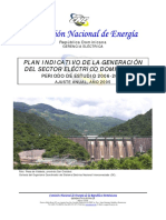 Plan Indicativo de La Generacin Del Sector Elctrico Dominicano