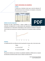 Conceptos Elementales de Estadística