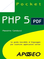 PHP 5 Pocket (Italian Edition) - Canducci, Massimo