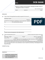 Specimen Resolution Associations Trust Societies