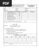 Ensaio de Densidade Real CORRIGIDO