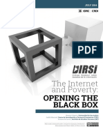 The Internet and Poverty OPENING THE BLACK BOX