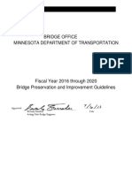 Bridge Preservation and Improvement Guidelines 2016 2020