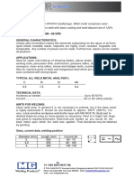 MG DUR 7 electrode for repairing heat treatable steels