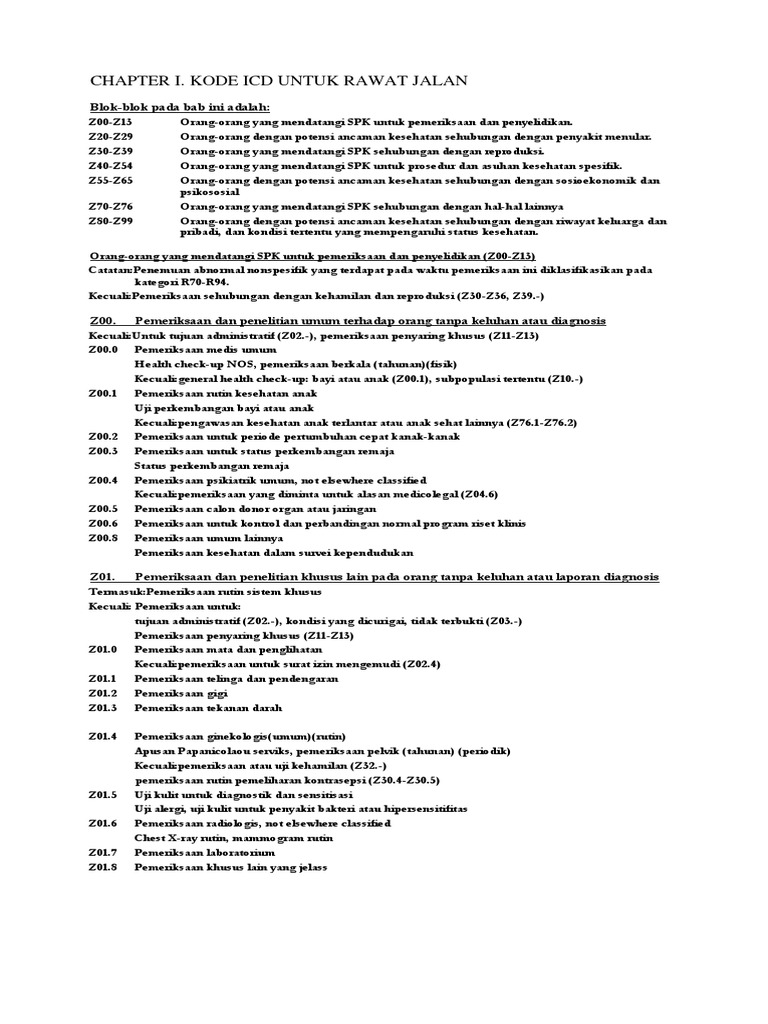 ICD 10 Tentang KB PDF, 55 OFF brunofuga.adv.br