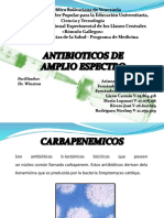 Farmacologia UNERG ANTIBIOTICOS DE AMPLIO ESPECTRO