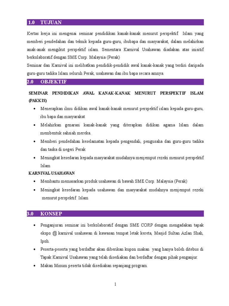 Kertas Kerja Pakkis Mesyuarat Induk Pdf