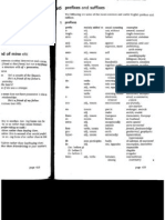 Prefix and Suffix