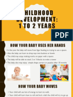 Childhood Development: 1 To 2 Years
