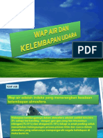 Wap Air Dan Kelembapan Udara